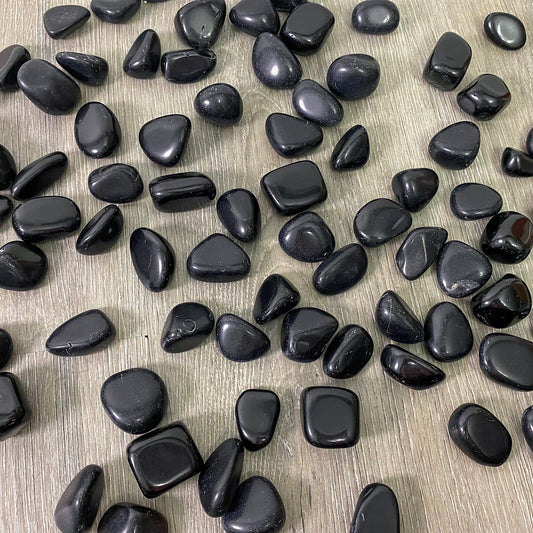 Black Obsidian Tumbled