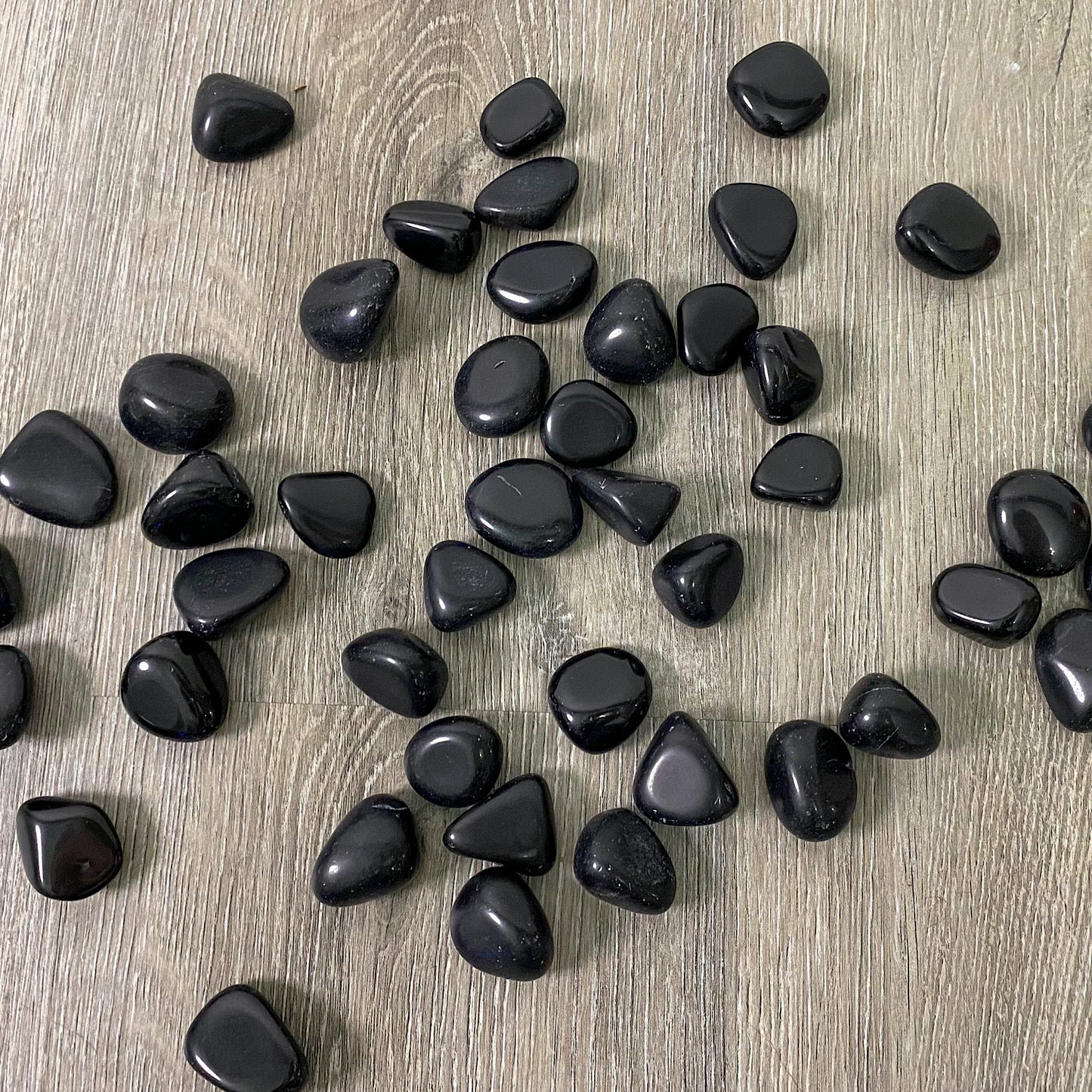Black Obsidian Tumbled
