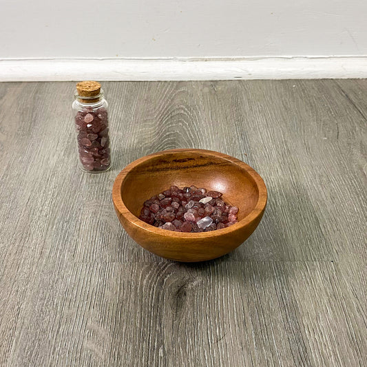 Strawberry Quartz Chips