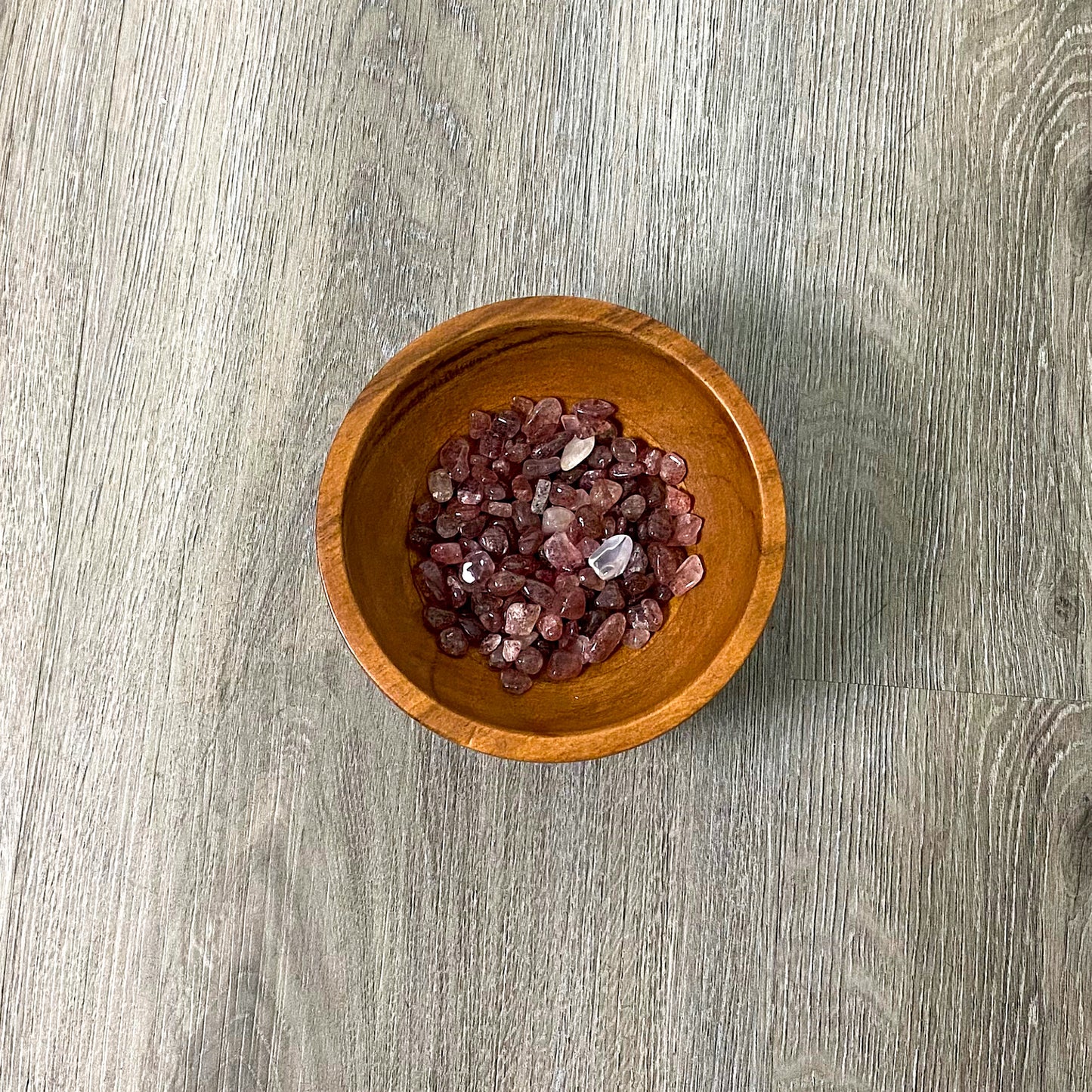 Strawberry Quartz Chips