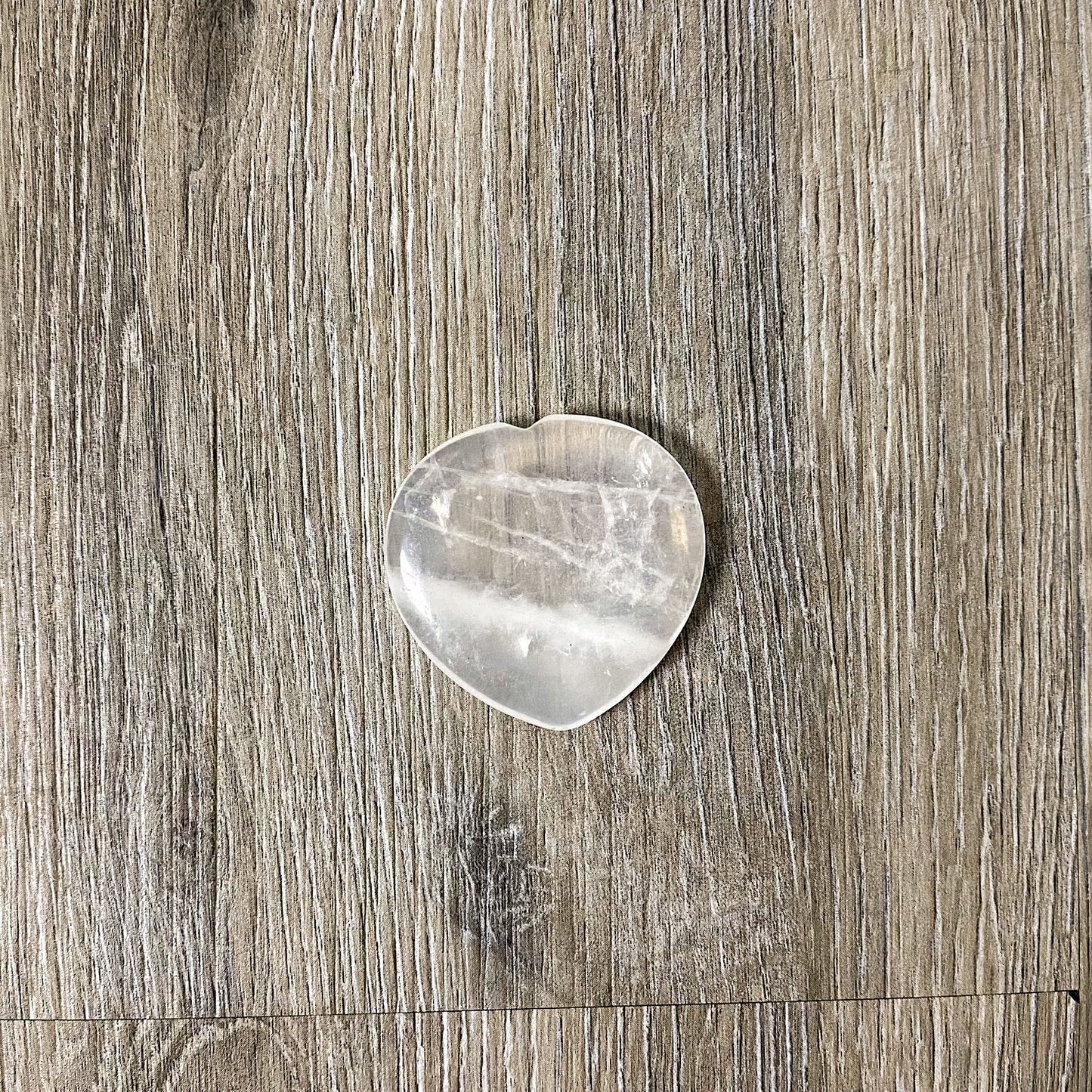 Gemstone Heart Worry Stone