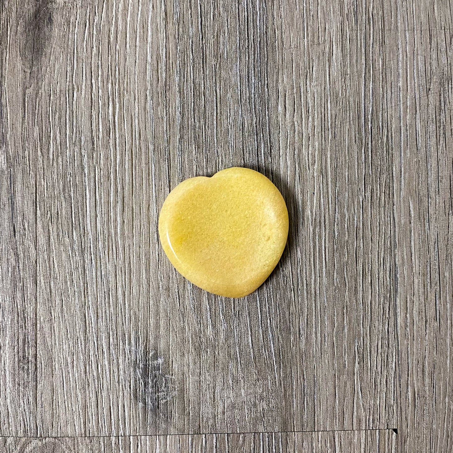 Gemstone Heart Worry Stone