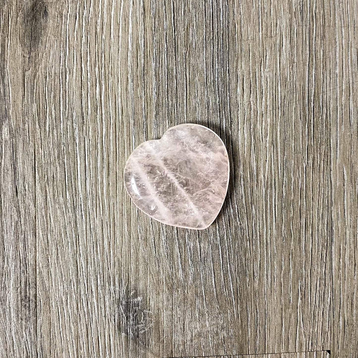 Gemstone Heart Worry Stone