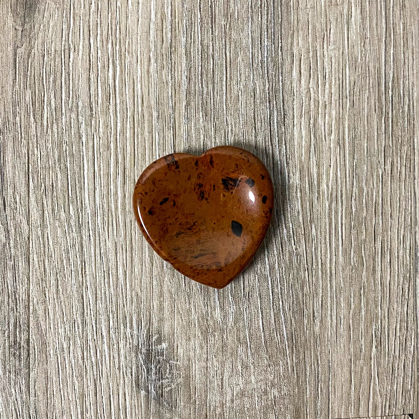 Gemstone Heart Worry Stone