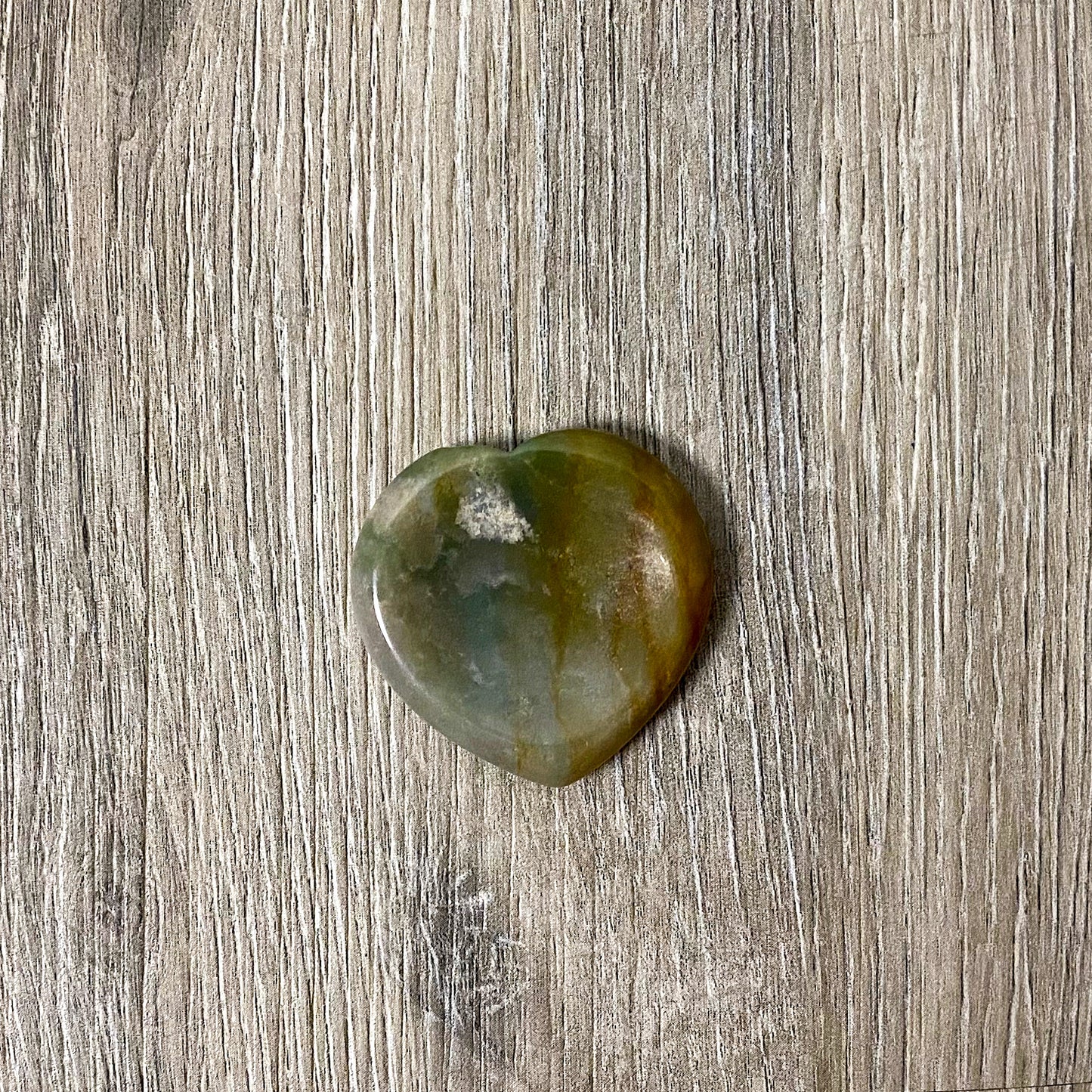 Gemstone Heart Worry Stone