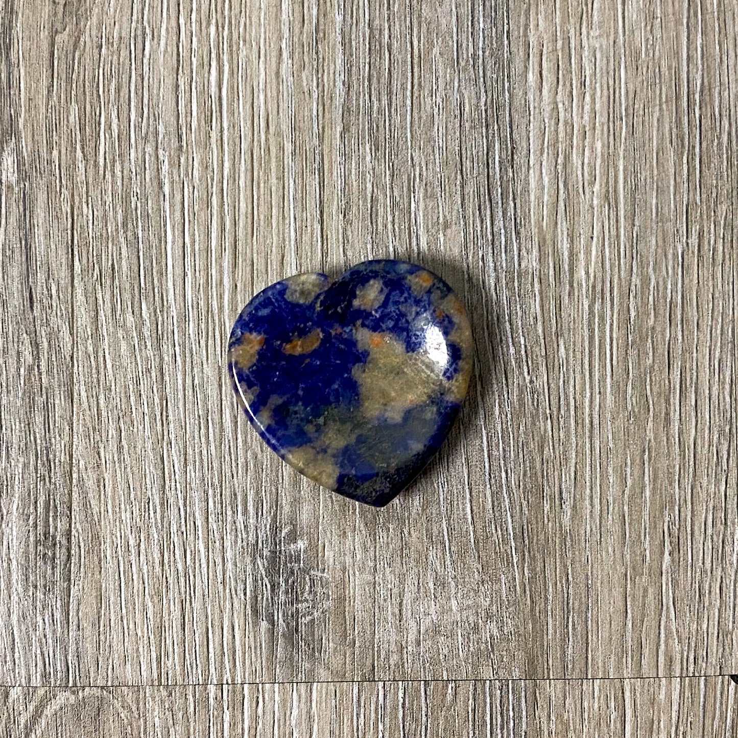 Gemstone Heart Worry Stone