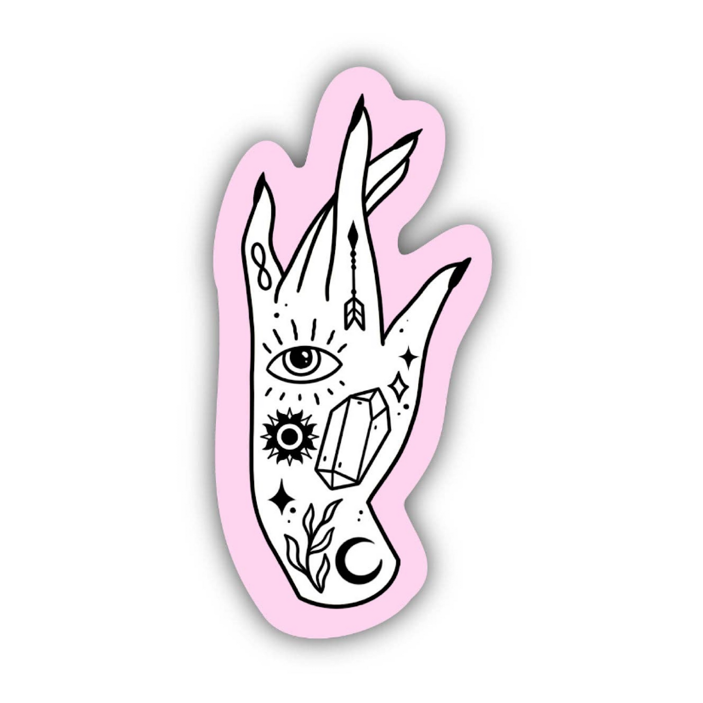 Mystic Hand Sticker