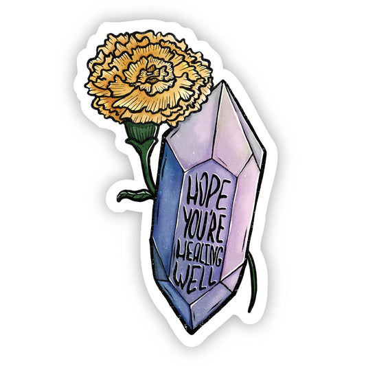 Crystal Healing Sticker