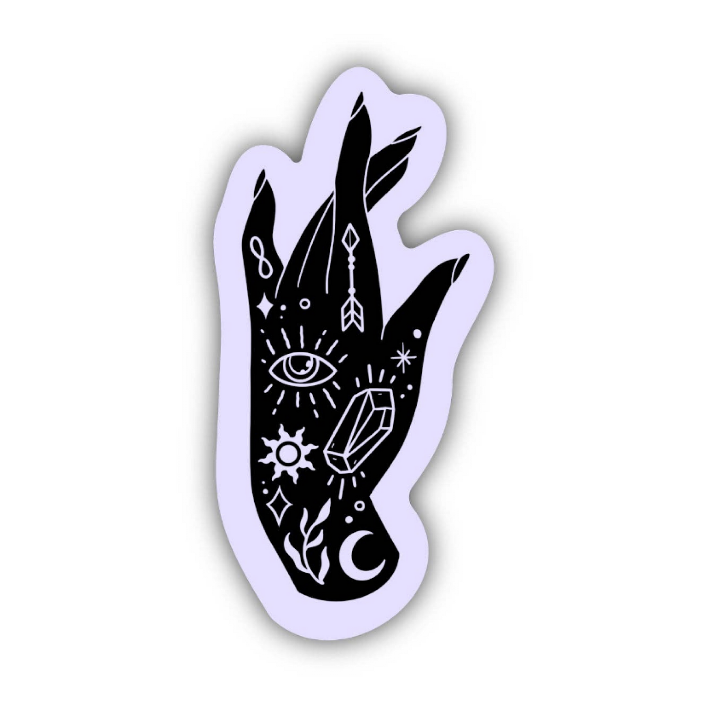 Mystic Hand Sticker